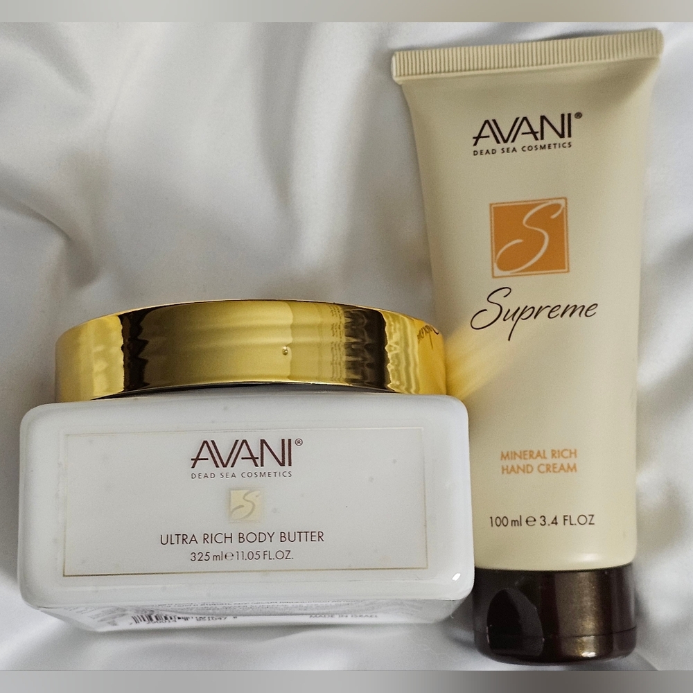 NEW Avani Ultra Rich Body Butter & Mineral Rich Hand Cream